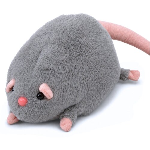  Plush Toy Rat with a Long Tail, Gray, 40cm Slike