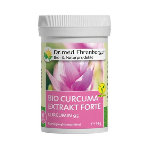 Dr. med. Ehrenberger - bio in naravni izdelki Kurkuma ekstrakt forte Bio Slike