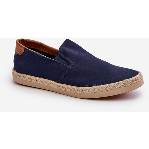 Kesi Men's sneakers Espadrille with braid, dark blue Fenen Cene