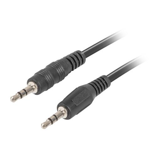 Lanberg Cable Estereo Jack 3,5 mm macho/Jack 3,5 mm macho 2m črnec, (21396094) Cene