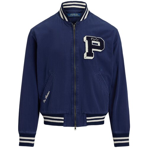 Polo Ralph Lauren Prijelazna jakna morsko plava / mornarsko plava / bijela Cijene