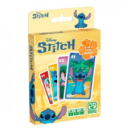 Fournier dru&scaron;tvena igra stitch - shuffle fun 4 in 1 Cene