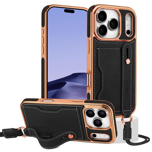 INF iPhone 17 Pro Max združljiv za&scaron;čitni ovitek s prostora za kartico in trakovi, (5000275265) Cene