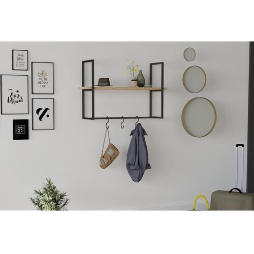 Woody Fashion able - sapphire oak sapphire oak wall shelf Cene