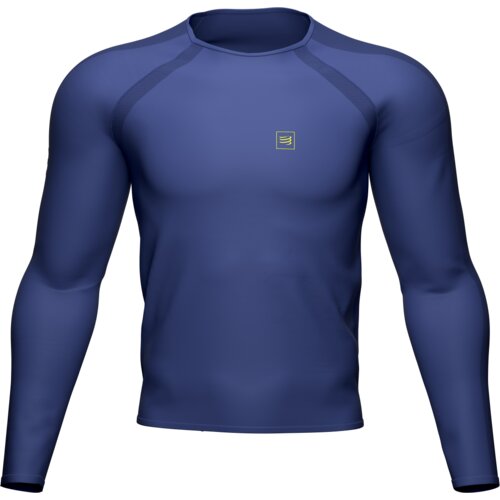  Majica Compressport Training T-shirt Long Sleeve Sodalite/Primerose - L Cijene