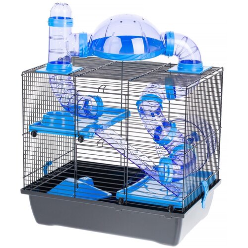 INTER-ZOO Rocky + Terrace blue - cage for a hamster Cijene