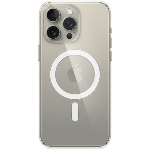 Apple IPhone 15 Pro Max Clear Case w MagSafe ( mt233zm/a ) - maska za telefon Slike