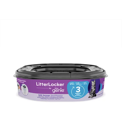 Litter Locker Koš za odlaganje pijeska za mačke LitterLocker® by Litter Genie - ekonomični paket 2 x dodatna kaseta (BEZ koša za odlaganje)
