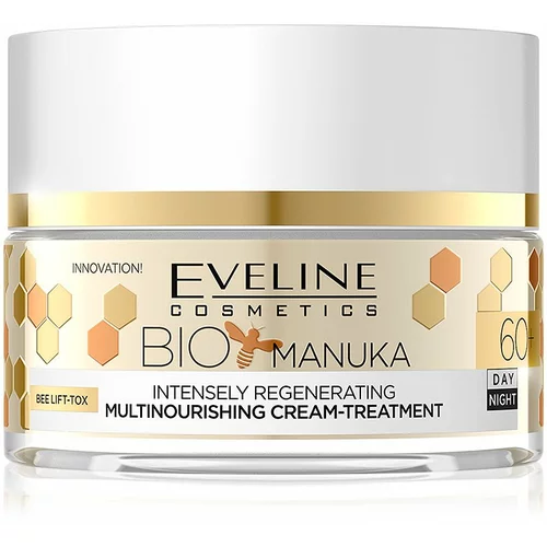 Eveline Cosmetics Bio Manuka krema za intenzivnu regeneraciju 60+ 50 ml