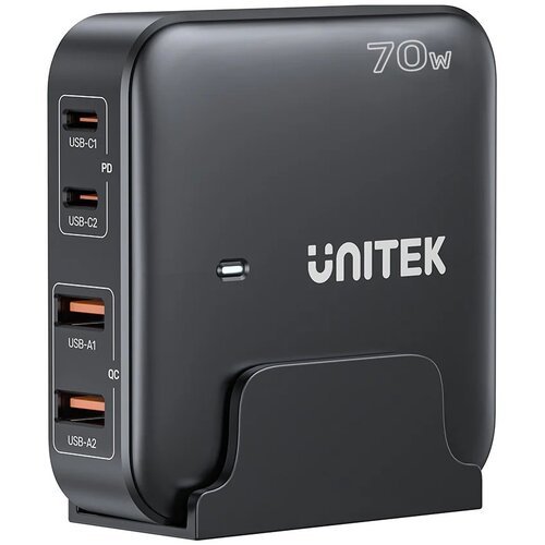 Unitek GaN network charger - P1228ABK01-EU | 70W 2x USB-C 2x USB-A Cijene