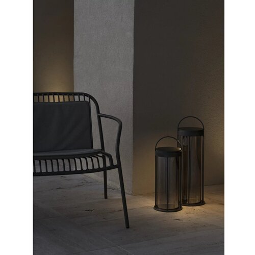Blomus Sivi vrtni jastuk za sjedenje 38,5x66 cm Yua &amp;ndash; Slike