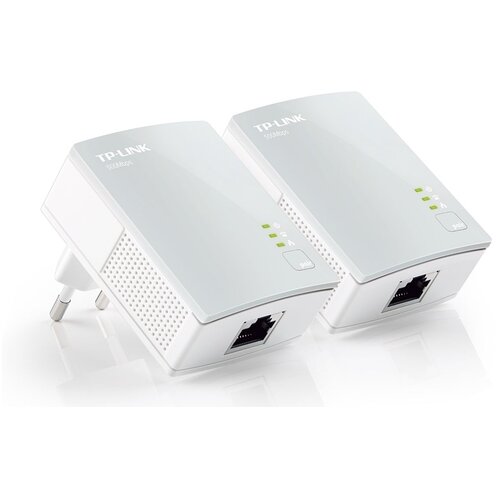Tp-link Nano TL-PA4010KIT AV600 powerline starter kit adapter Slike