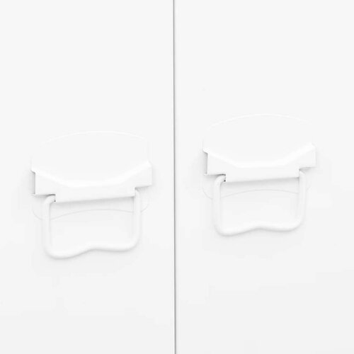 VidaXL Ormar bijeli 90 x 50 x 180 cm metalni Slike