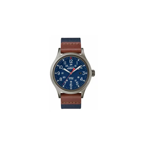 Timex Ročna ura Expedition TW4B14100 Mornarsko modra