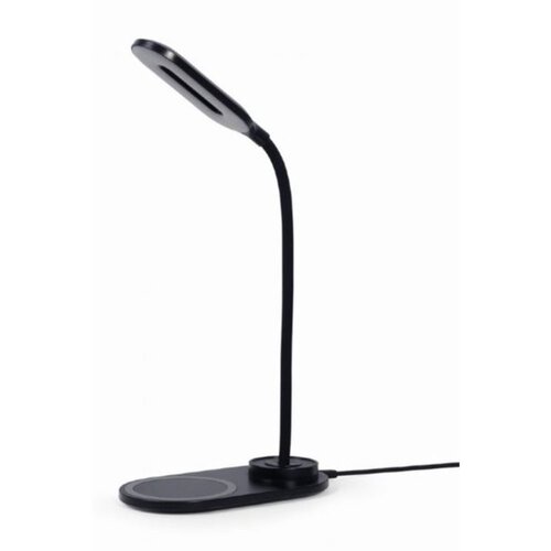 Gembird TA-WPC10-LED-01 Black LED Stona lampa + QI bezicni punjac max10W Cene