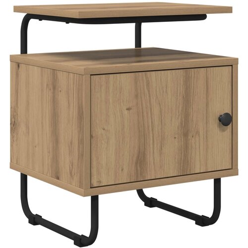 vidaXL Nočna omarica Artisan hrast 40 x 36,5 x 50 cm Inženirski les, (5000298667) Cene