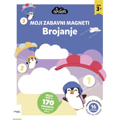 Odeon kids Knjiga Moji zabavni magneti, Brojanje Cene