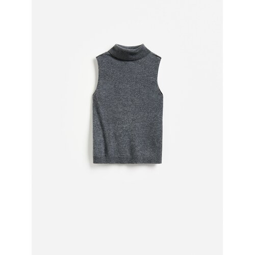 Reserved LADIES` BLOUSE - tamnosivo Cene