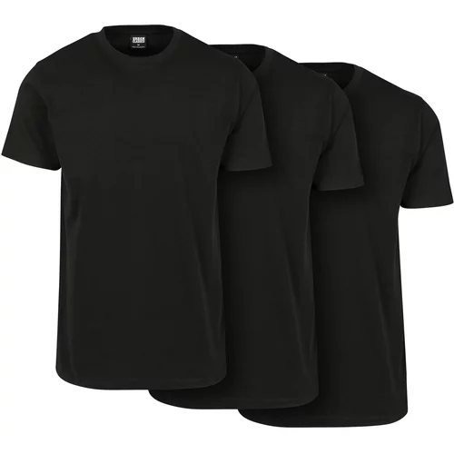 UC Men Basic T-shirt of 3 pieces black/black/black