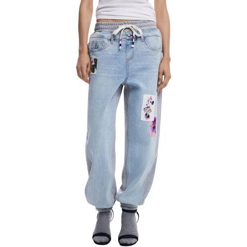 Desigual Jeans boyfriend DENIM_MINNIE 25SWDD72 Modra Cene