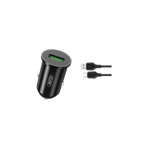 XO TZ12 Car charger QC3.0 18W + Micro USB Cable 1m Cijene