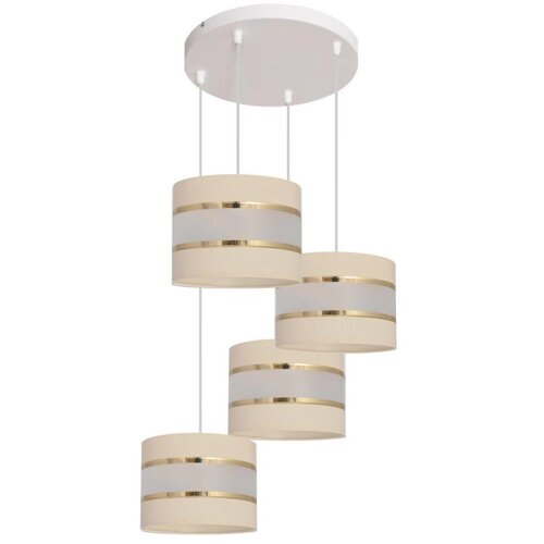  Luster na sajli HELEN 4xE27/15W/230V krem boje Cene