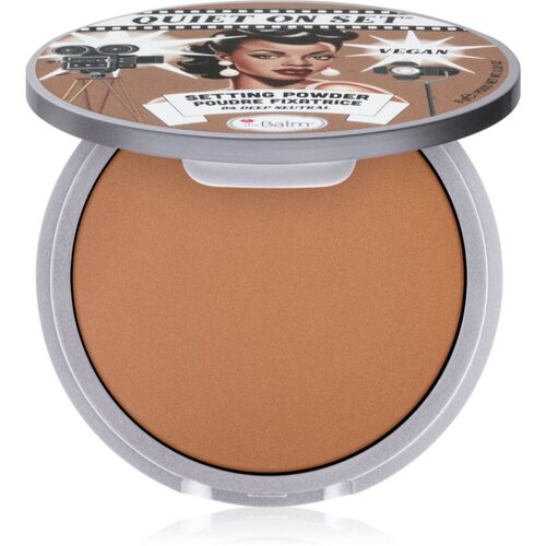 TheBalm Quiet on Set matirajući puder nijansa 04 Deep Neutral 8 g Cijene