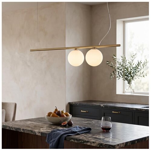 Ideal Lux led luster na sajli perline 2xG9/3W/230V zlatan Cene