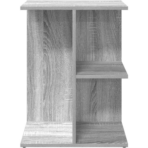 VidaXL Noćni ormarići 2kom siva sonoma 46,5x29x61cm konstruiranog drva Slike