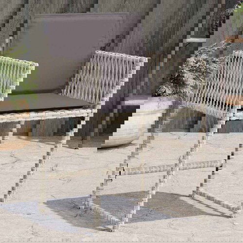 vidaXL Vrtne stolice s jastucima 4 kom od poliratana svjetlosive Cijene