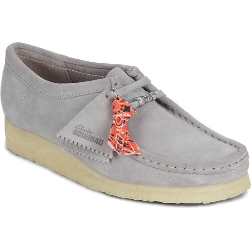 Clarks Originals Čevlji Derby Wallabee Vijolična Slike