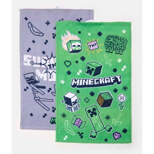 Sinsay Pamučni ručnici 2 kom Minecraft Slike