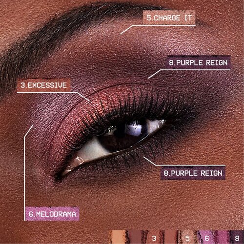 Smashbox Always On Mood Board Eye Shadow Palette paleta senčil za oči odtenek Bougie Vibes 6,8 g Slike