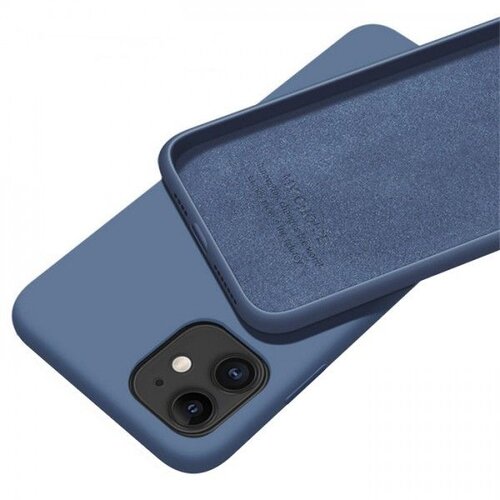 MCTK5 samsung S10 * futrola soft silicone dark blue (169) Slike