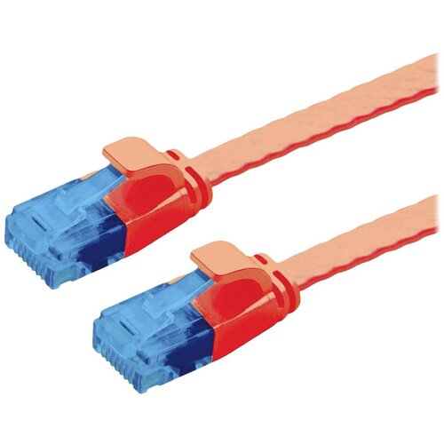 Value 21992024 RJ45 omrežni kabel\, Patch kabel CAT 6a U/UTP 1.50 m rdeča 1 kos, (20630680) Cene