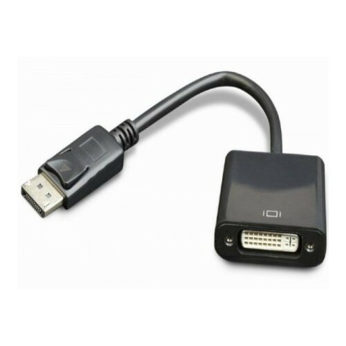 Gembird A-DPM-DVIF-002 DisplayPort to DVI adapter cable, black adapter Slike