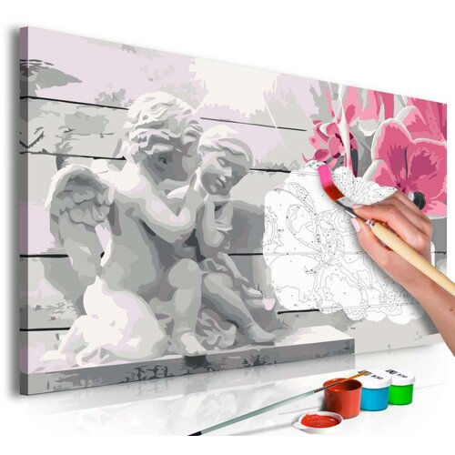  Slika za samostalno slikanje - Angels (Pink Orchid) 60x40 Cijene