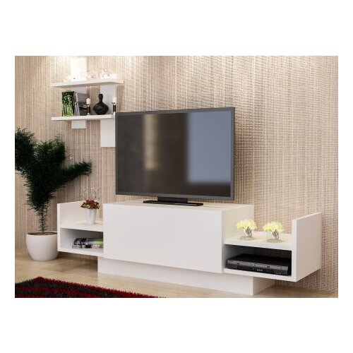 Woody Fashion TV Komoda Bahar Bela Slike