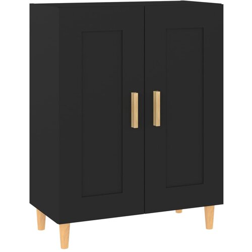 Maison Chic Komoda - Predalnik črna 69,5x34x90 cm konstruiran les, (21715812) Slike