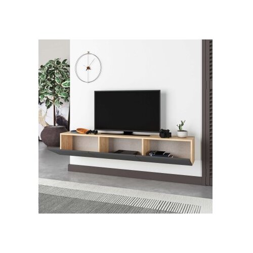Hanah home tv polica francy 180 sapphire oak anthracite Cene