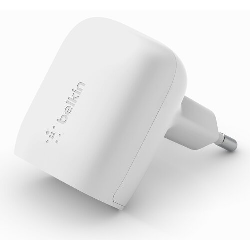 Belkin Mains Charger USB-C 20W PD + PPS Techn. white WCA006vfWH Slike