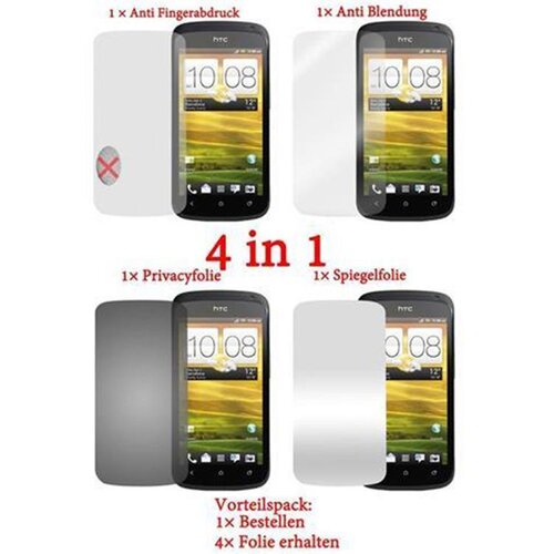  Za&scaron;čitniki zaslona združljivi s HTC - Za&scaron;čitnimi filmi v High Clear - 4 filmi (1x zasebnost - 1x ogledalo - 1x Matt - 1x anti -Fingerprint), (20604806) Cene