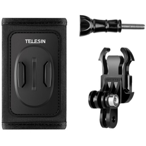 Telesin NOSILEC ZA NAHRBTNIK Z J-KAVELJKOM ZA GOPRO OSMO, (5000337146) Cene