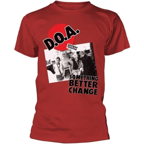 D.O.A Košulja Something Better Change Red M