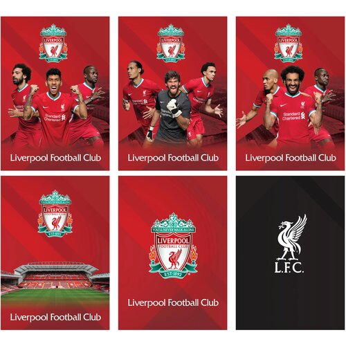  Zvezek Liverpool A5 črte z robom Cene