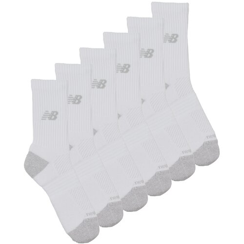 New Balance &amp;Scaron;portne nogavice ACTIVE CUSHION CREW SOCKS 3 PACKS Bela Slike