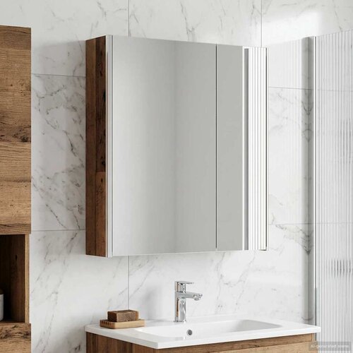  Kupaonski ormar s ogledalom Staro drvo 63,5 x 15,5 x 70 cm Cijene