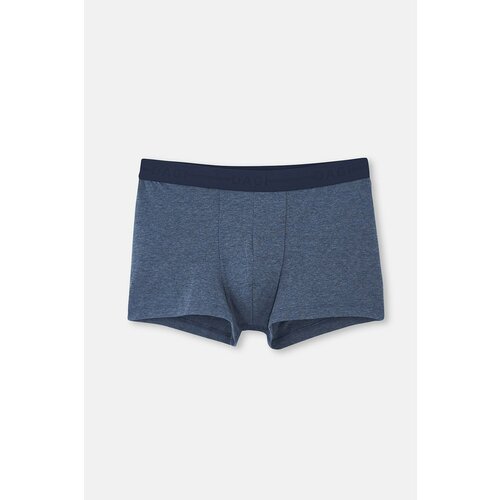 Dagi Boxer Shorts - Navy blue - Plain Cene