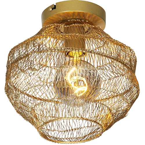 QAZQA Orientalska stropna svetilka zlata 25 cm - Vadi