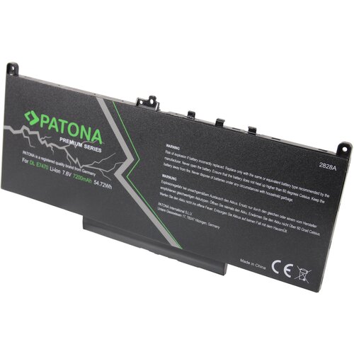Patona Baterija za Dell Latitude E7260 / E7270 / E7470, 7200 mAh Slike
